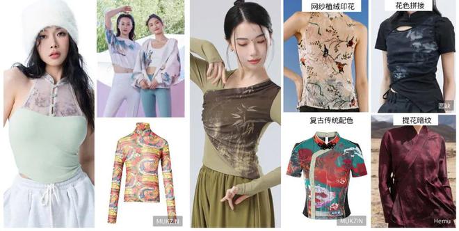 新中式瑜伽服两大趋势热点结合服装设计可以如何做？(图8)