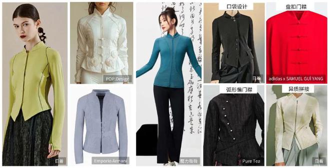 新中式瑜伽服两大趋势热点结合服装设计可以如何做？(图5)