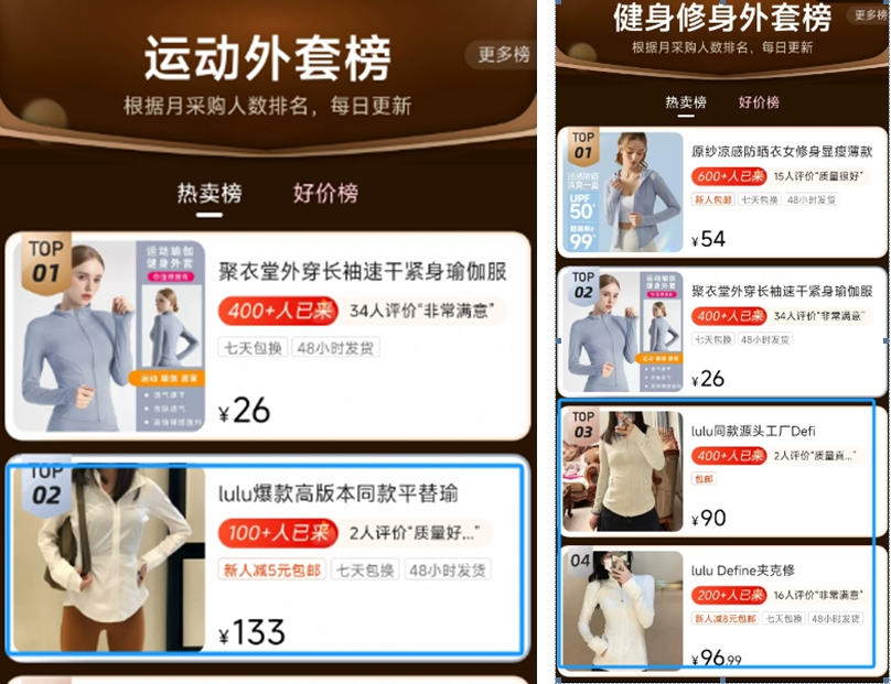 曾放倒阿迪、直追耐克瑜伽爱好者追捧的lululemon正被平替、“代工”围剿(图8)