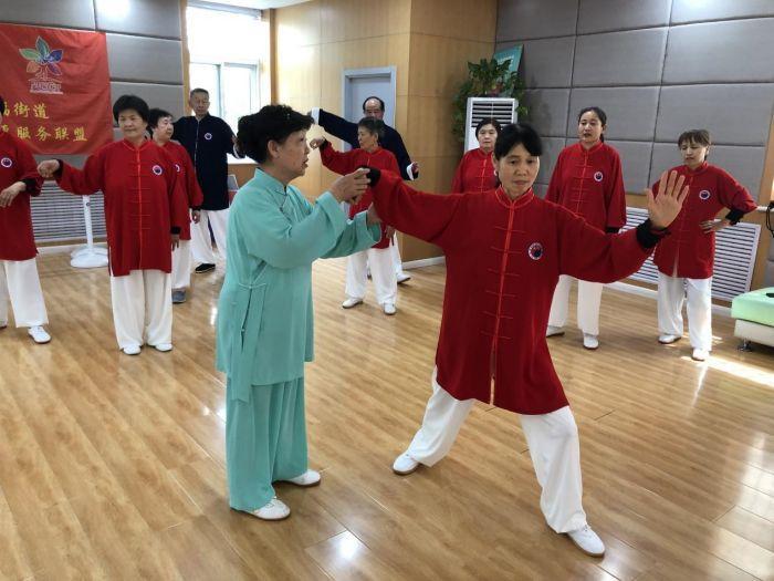 槐荫区老年大学兴福分校2024年春季学期太极课圆满结课_大众网(图1)