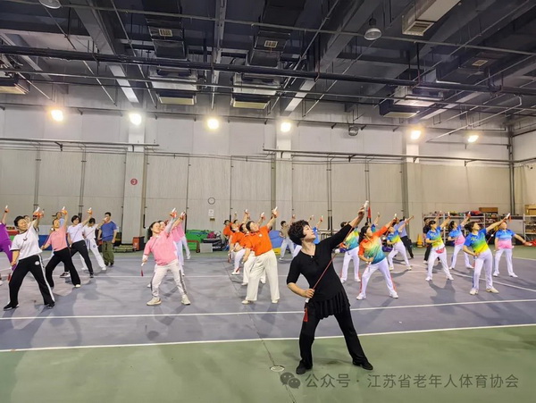 威海名师助阵！2024年淮安市老体协舒筋拉力操培训圆满落幕(图4)