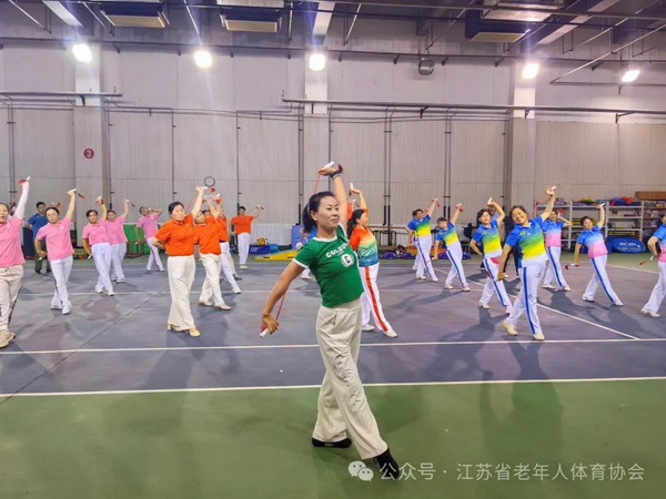 威海名师助阵！2024年淮安市老体协舒筋拉力操培训圆满落幕(图6)