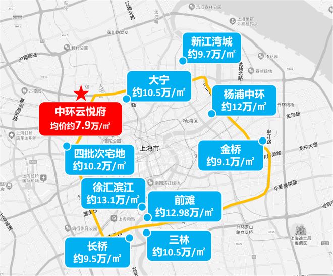 中环云悦府（中环云悦府）2024网站丨丨楼盘网详情(图3)