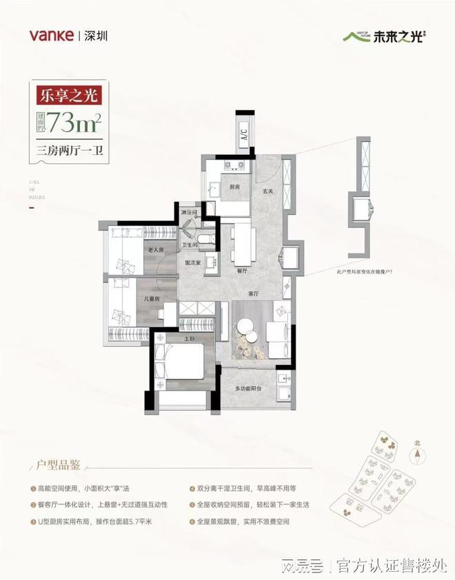 开云体育深圳万科未来之光(通知)2024最新楼盘简介-房价-户型-配套(图5)
