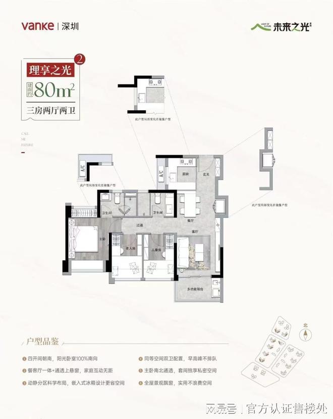 开云体育深圳万科未来之光(通知)2024最新楼盘简介-房价-户型-配套(图7)